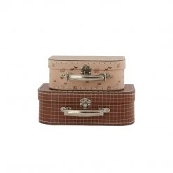 OYOY MINI Mini Suitcase Rainbow & Grid - Set Of 2 NOW IN STOCK