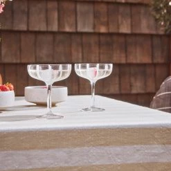 OYOY LIVING Mizu Coupe Glass - 2 Pcs/set - Clear