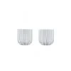 OYOY LIVING Tableware Mizu Glass - 2 Pcs/set - Clear