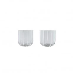 OYOY LIVING Tableware Mizu Glass - 2 Pcs/set - Clear