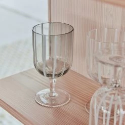 OYOY LIVING Mizu Wine Glass - Pack Of 2 - Grey NOW IN STOCK