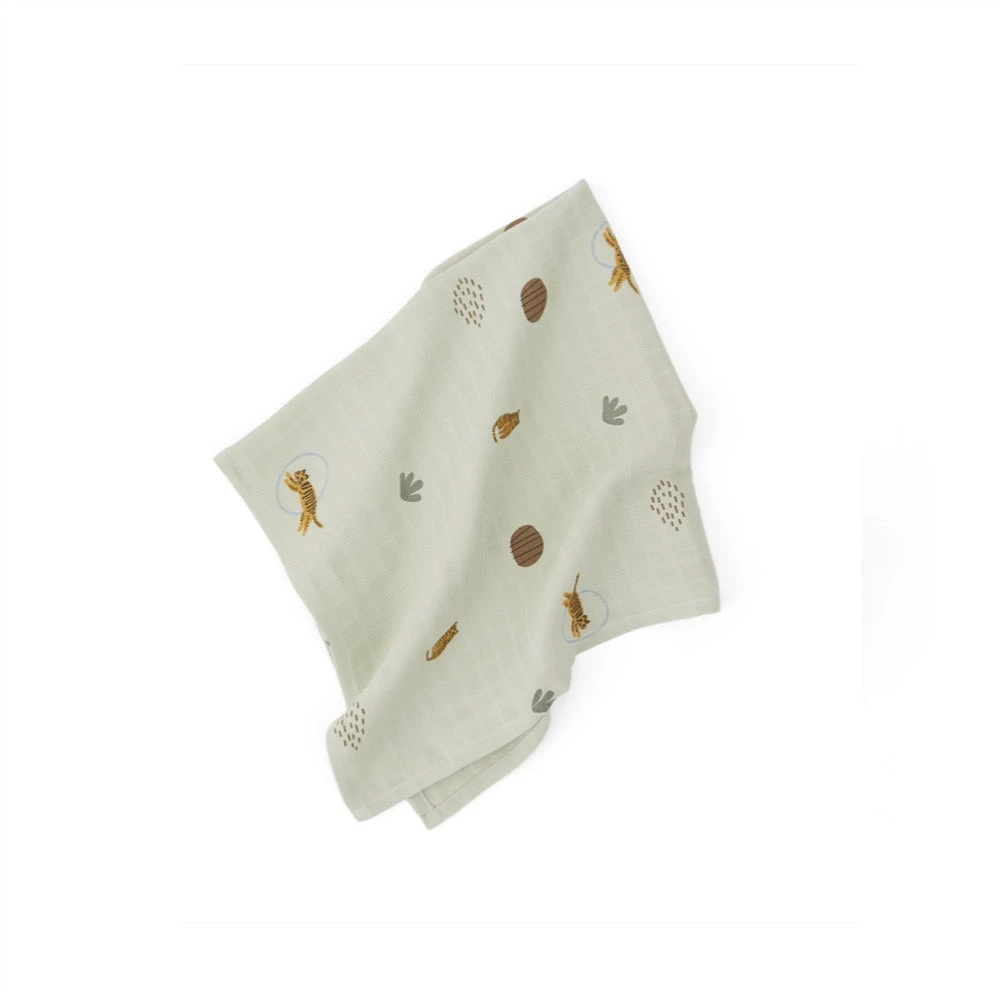 OYOY MINI Muslin Square - Tiger - Pack Of 3 NOW IN STOCK 5 OYOY MINI Muslin Square - Tiger - Pack Of 3 NOW IN STOCK
