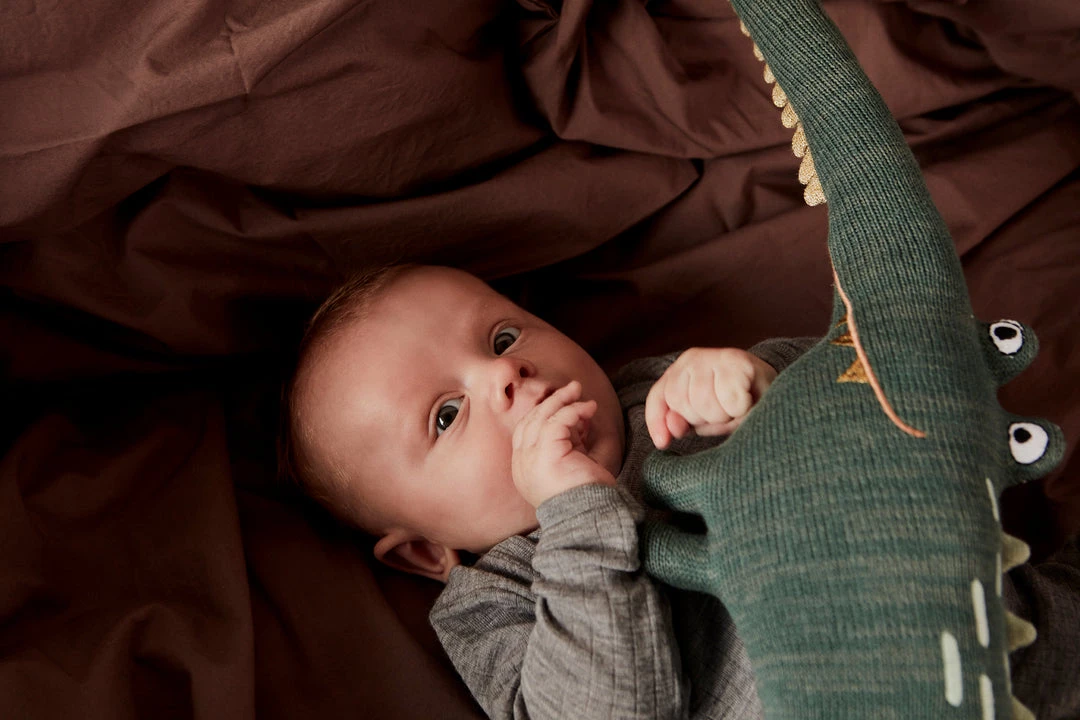 OYOY MINI NOW IN STOCK Nuku Bedding - Junior - Choko 4 OYOY MINI NOW IN STOCK Nuku Bedding - Junior - Choko