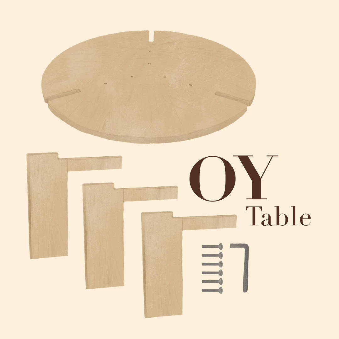 OYOY LIVING OY Coffee Table Large - Nature Furniture 8 OYOY LIVING OY Coffee Table Large - Nature Furniture