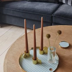 OYOY LIVING Oka Tray - Brass NOW IN STOCK
