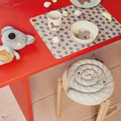 OYOY LIVING Placemat Leopard Dots - Pack Of 2 - Camel