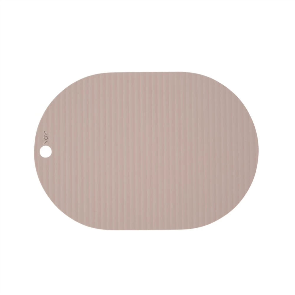 OYOY LIVING Ribbo Placemat - Pack Of 2 - Rose 1 OYOY LIVING Ribbo Placemat - Pack Of 2 - Rose