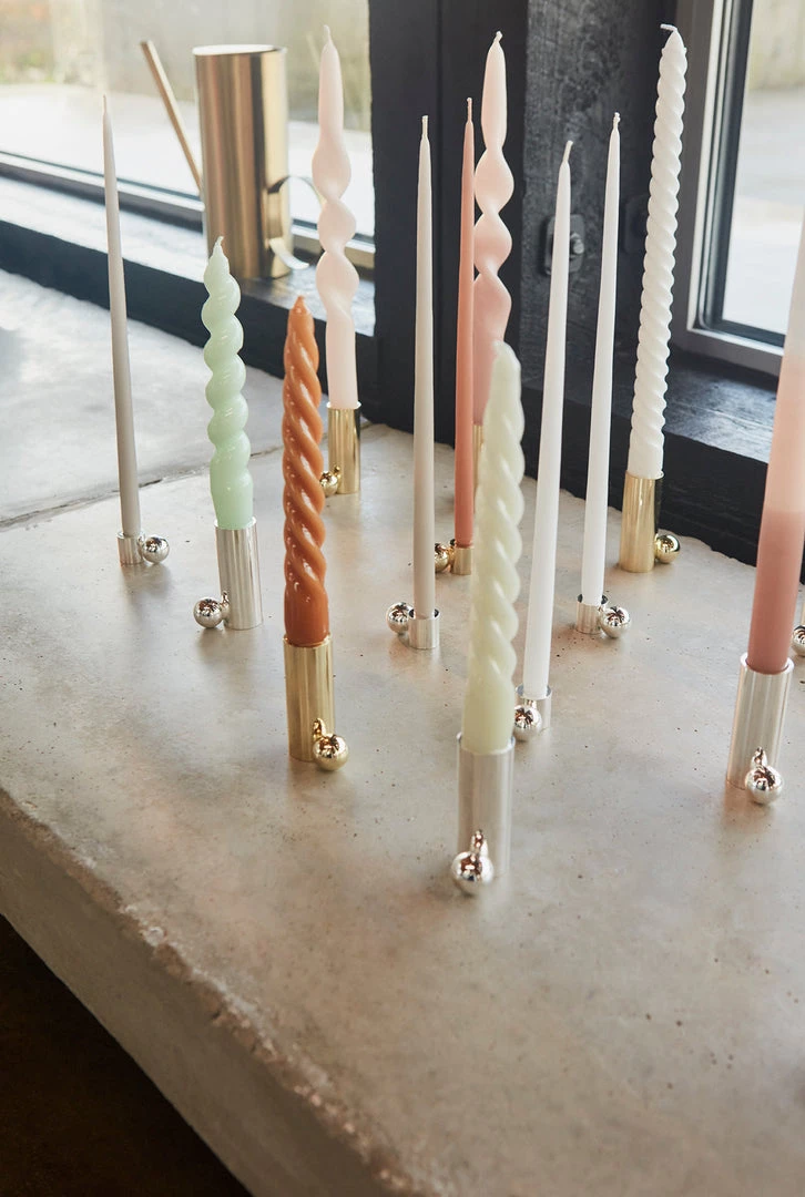 OYOY LIVING NOW IN STOCK Palloa Candleholder - Low - Brass 4 OYOY LIVING NOW IN STOCK Palloa Candleholder - Low - Brass