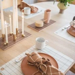 OYOY LIVING NOW IN STOCK Palloa Candleholder - High - Brass