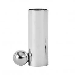 OYOY LIVING Palloa Candleholder - High - Silver NOW IN STOCK