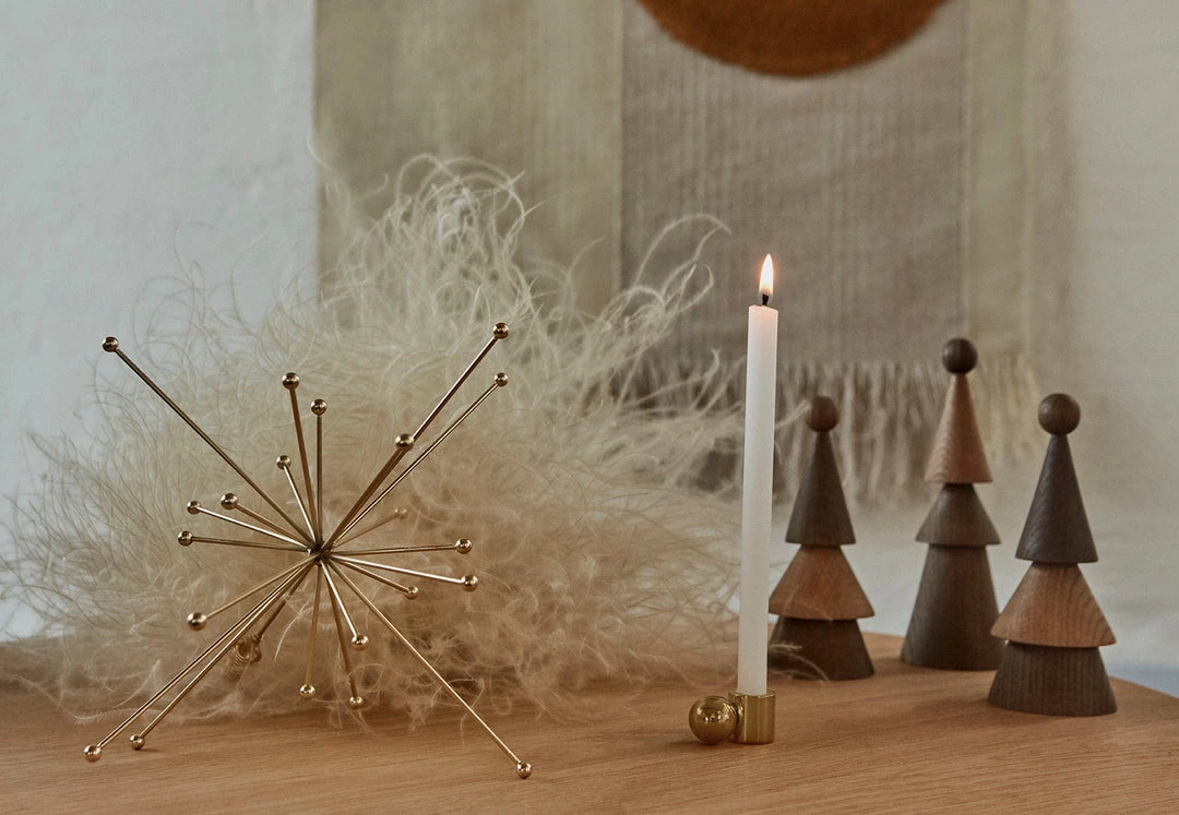 OYOY LIVING NOW IN STOCK Palloa Candleholder - Low - Brass 7 OYOY LIVING NOW IN STOCK Palloa Candleholder - Low - Brass