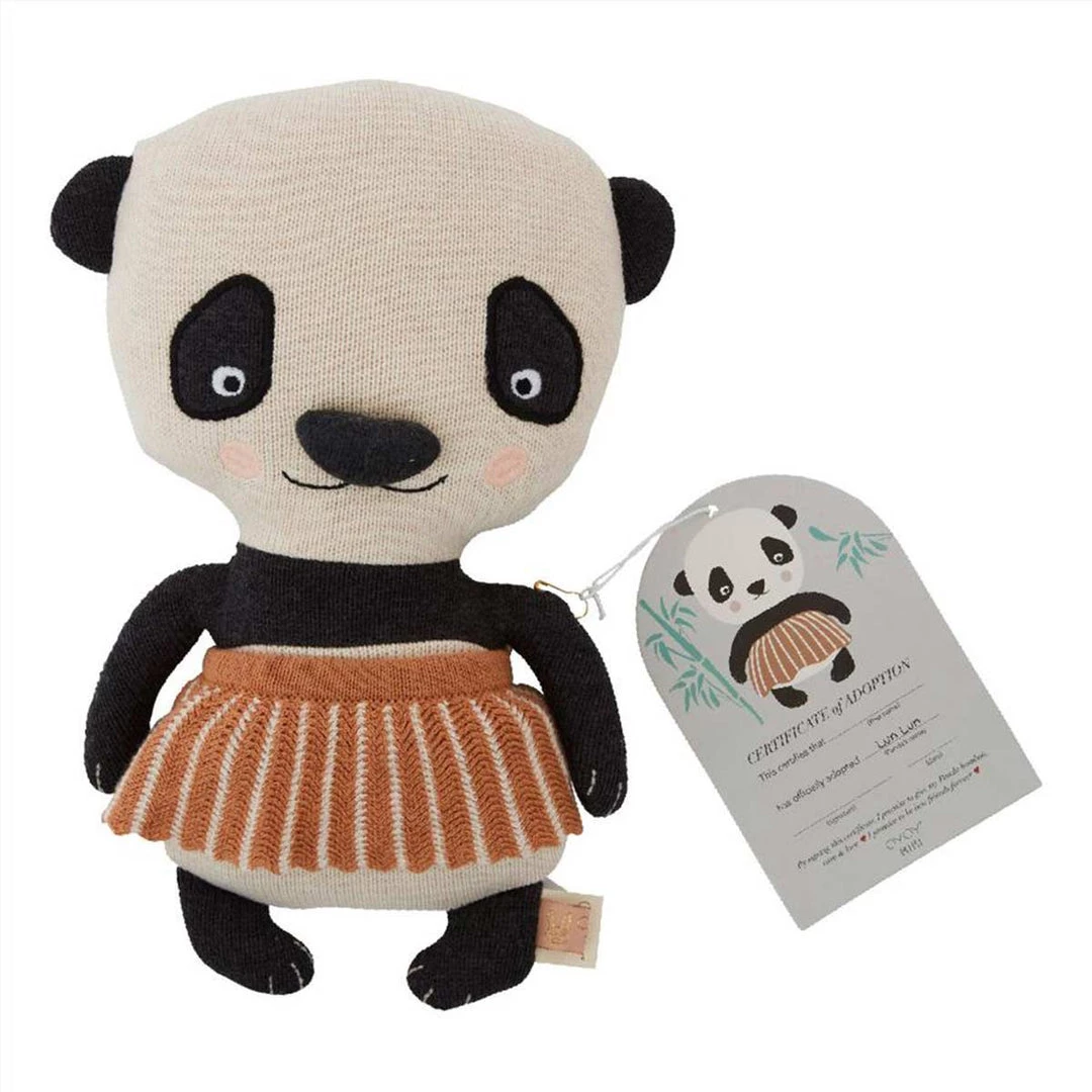 OYOY MINI Panda Bear - Lun Lun - Multi 1 OYOY MINI Panda Bear - Lun Lun - Multi