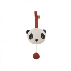 OYOY MINI Panda Music Mobile - Offwhite / Black NOW IN STOCK