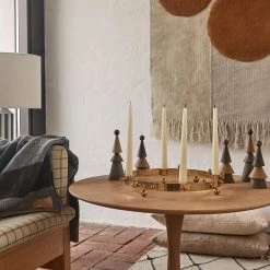 OYOY LIVING NOW IN STOCK Candleholder Pearl Advent - Brass