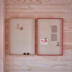 OYOY LIVING Wall Peili Notice Board - Small - Red