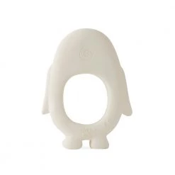 OYOY MINI Penguin Baby Teether - White NOW IN STOCK