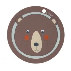 OYOY MINI Placemat Bear - Brown