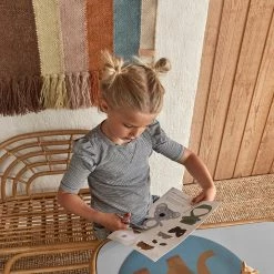 OYOY MINI NOW IN STOCK Placemat Elephant - Tourmaline