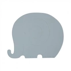 OYOY MINI Placemat Henry Elephant - Pale Blue NOW IN STOCK