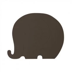 OYOY MINI Placemat Henry Elefant - Choko NOW IN STOCK