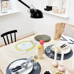 OYOY MINI Placemat Lion - Light Grey NOW IN STOCK