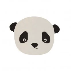 OYOY MINI Placemat Panda - White / Black