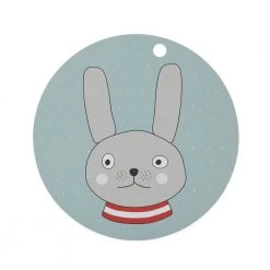 OYOY MINI Placemats Placemat Rabbit - Minty