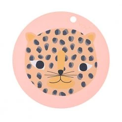 OYOY MINI Placemats Placemat Snow Leopard - Coral