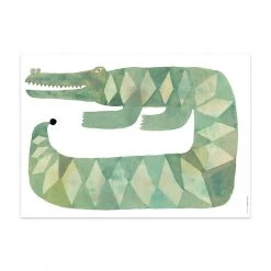 OYOY LIVING Poster Crocodile Gustav