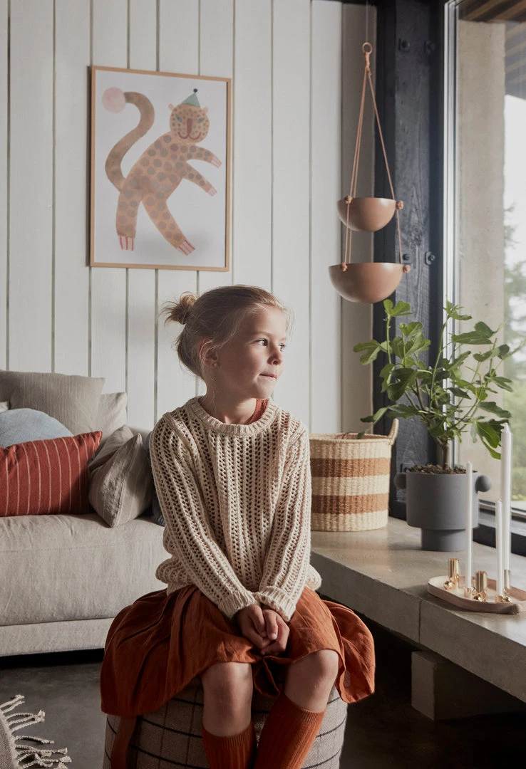 OYOY LIVING NOW IN STOCK Inka Kana Pot - Large - Anthracite 3 OYOY LIVING NOW IN STOCK Inka Kana Pot - Large - Anthracite