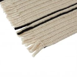 OYOY LIVING Putki Rug - Offwhite / Black