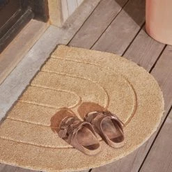 OYOY LIVING Rainbow Doormat - Nature NOW IN STOCK