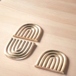 OYOY LIVING Rainbow Trivet Solid Brass NOW IN STOCK