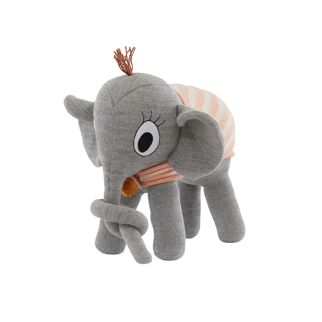 OYOY MINI Ramboline Elephant - Grey NOW IN STOCK 1 OYOY MINI Ramboline Elephant - Grey NOW IN STOCK