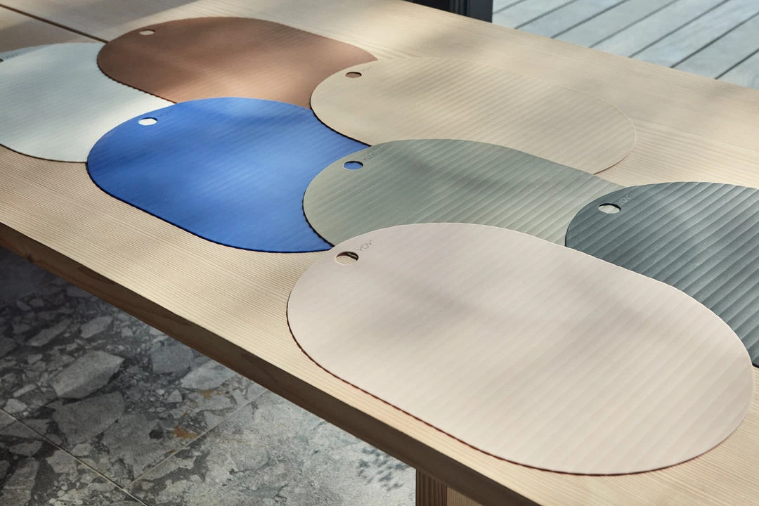 OYOY LIVING NOW IN STOCK Ribbo Placemat - Pack Of 2 - Offwhite 3 OYOY LIVING NOW IN STOCK Ribbo Placemat - Pack Of 2 - Offwhite