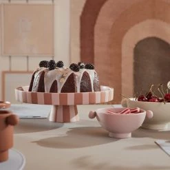 OYOY MINI NOW IN STOCK Tiny Inka Bowl - Set Of 2 - Caramel / Rose