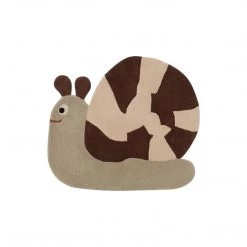 OYOY MINI NOW IN STOCK Sally Snail Rug - Brown
