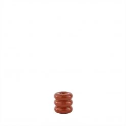 OYOY LIVING Savi Ceramic Candleholder - High - Nutmeg NOW IN STOCK