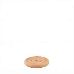 OYOY LIVING Savi Ceramic Candleholder - Low - Beige