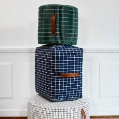 OYOY LIVING NOW IN STOCK Sit On Me Pouf - Round - Offwhite