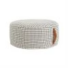 OYOY LIVING NOW IN STOCK Sit On Me Pouf - Round - Offwhite