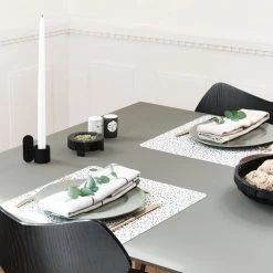 OYOY LIVING Sporta Bread Basket - Round - Black NOW IN STOCK