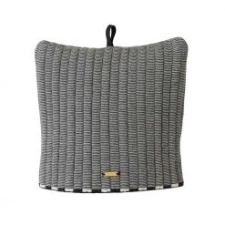 OYOY LIVING Stringa Tea Cozy - Offwhite / Anthracite
