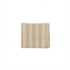 OYOY LIVING Striped Tablecloth - 200x140 Cm - Vanilla