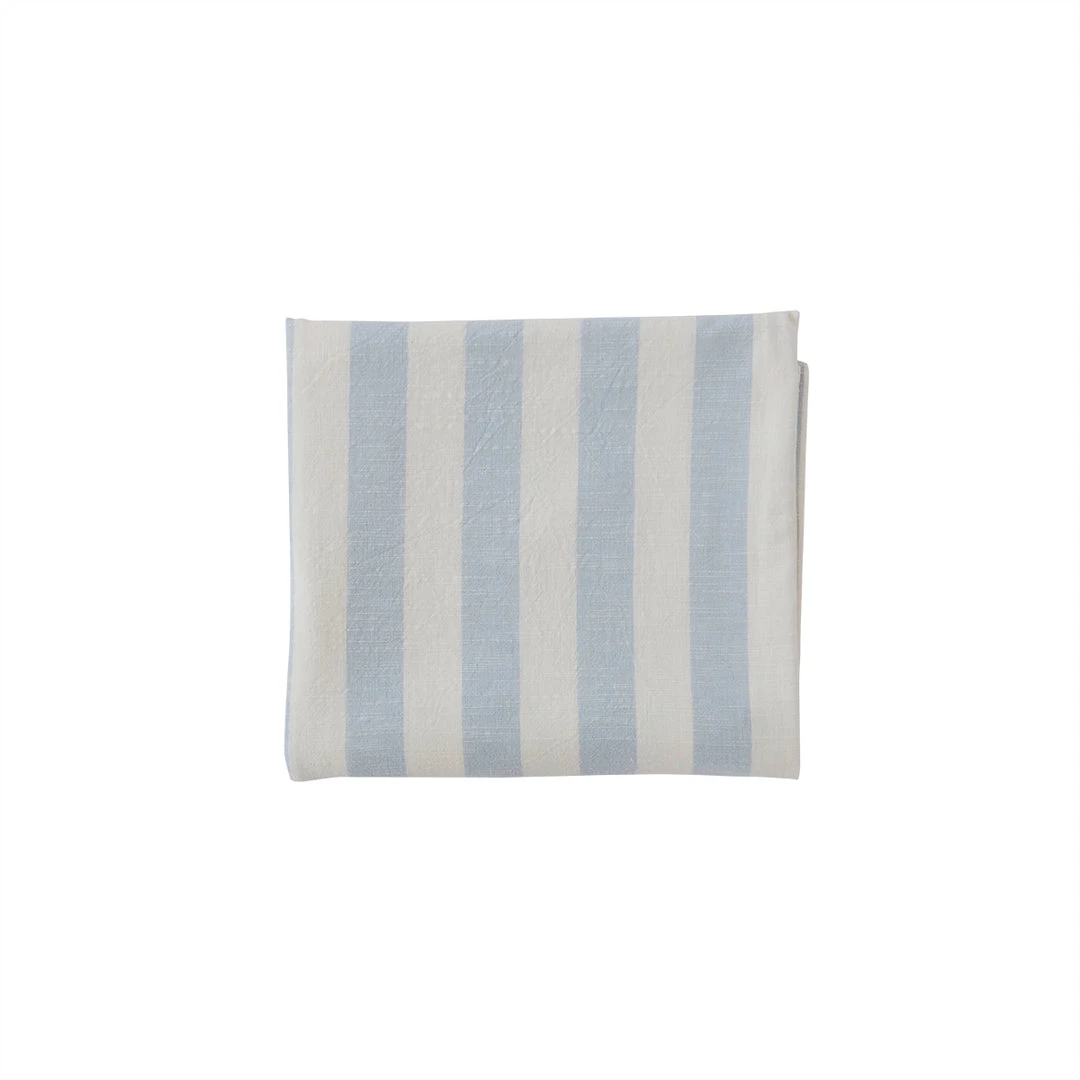 OYOY LIVING Striped Tablecloth - 260x140 Cm - Ice Blue 1 OYOY LIVING Striped Tablecloth - 260x140 Cm - Ice Blue