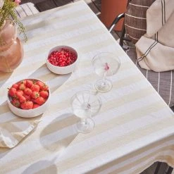 OYOY LIVING Striped Tablecloth - 260x140 Cm - Vanilla 7 OYOY LIVING Striped Tablecloth - 260x140 Cm - Vanilla