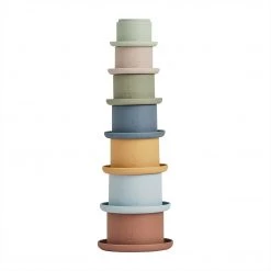 OYOY MINI LOOK FORWARD TO Tawa Silicone Stacking Cups