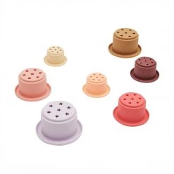 OYOY MINI LOOK FORWARD TO Tawa Silicone Stacking Cups
