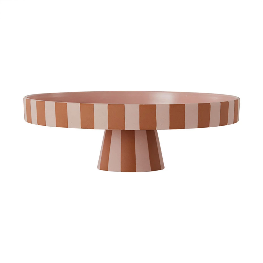 OYOY LIVING Toppu Tray - Large - Caramel / Rose 1 OYOY LIVING Toppu Tray - Large - Caramel / Rose