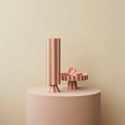 OYOY LIVING Toppu Vase - High - Caramel
